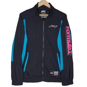 Formula 1 Miami Grand Prix Track Jacket M Tech Windbreaker Motorsport Retro